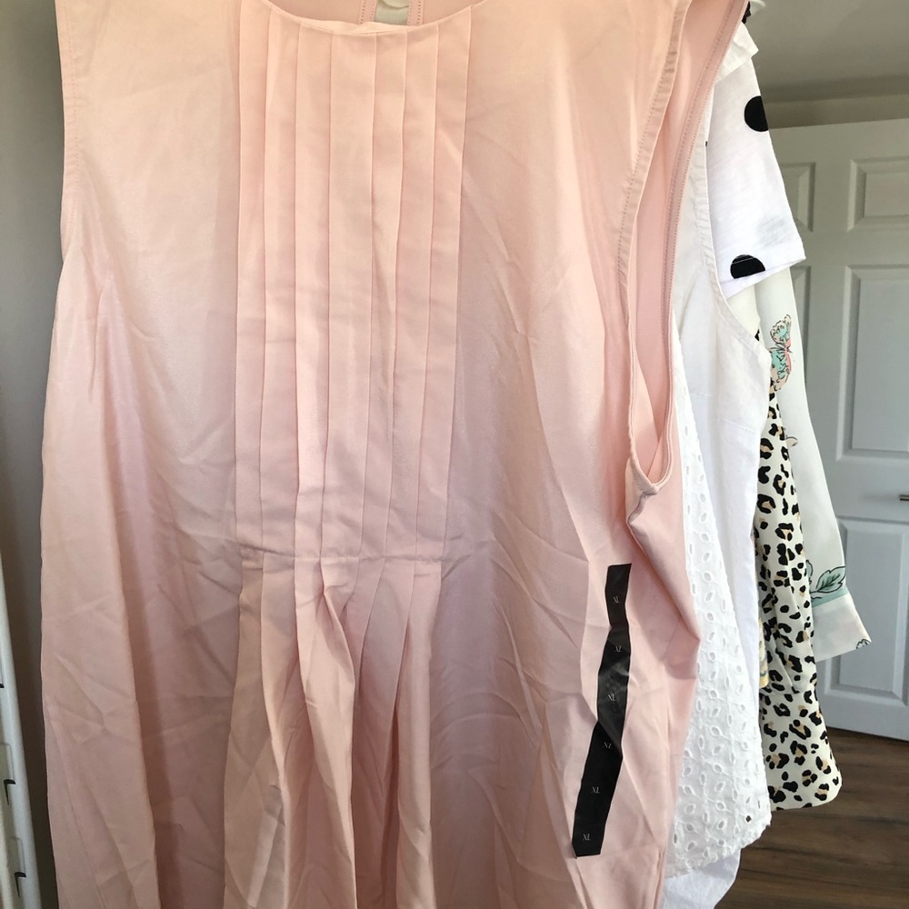 Pink blouse